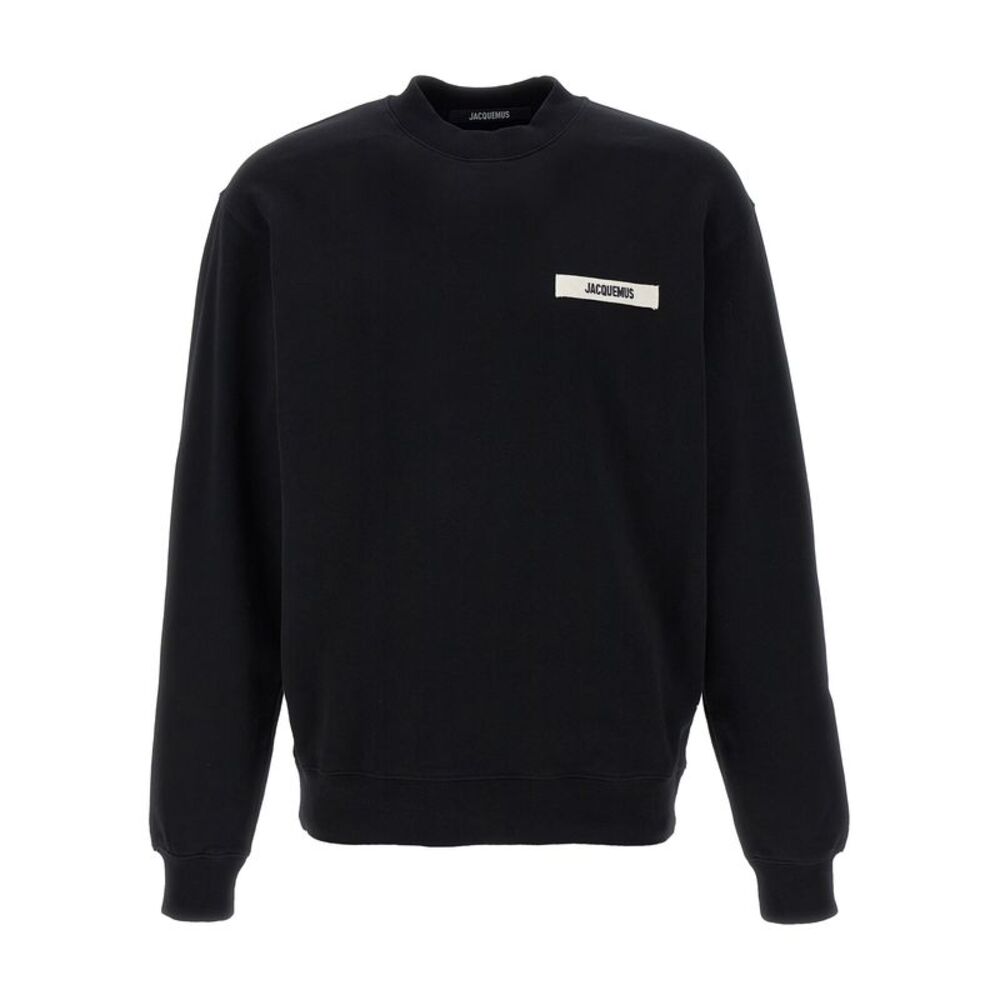 Jacquemus Black Cotton Men's Sweatshirt